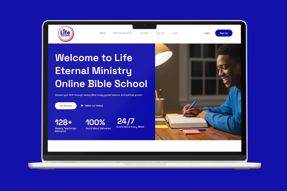 Bible Study Online Now Upgraded to LifeEternalSchools.com.ng