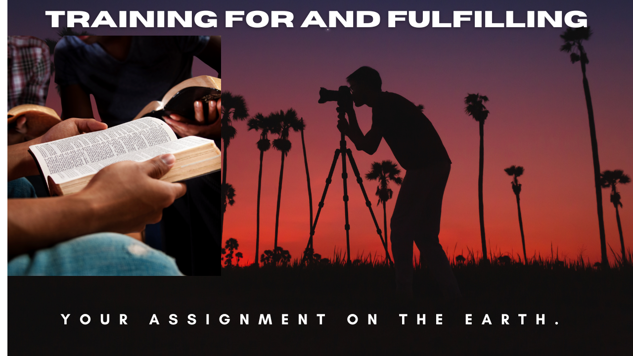 Week 4 Topic: Training for and fulfilling your assignment on the earth